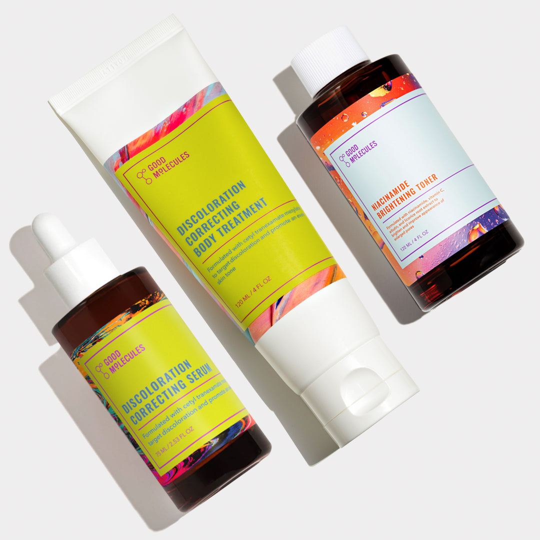 Kit para rostro y cuerpo con hiperpigmentación - Good Molecules
